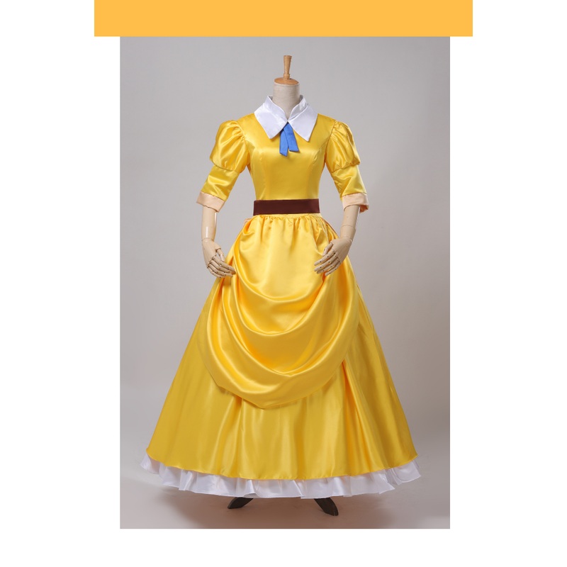 Tarzan Jane Porter Satin Cosplay Costume