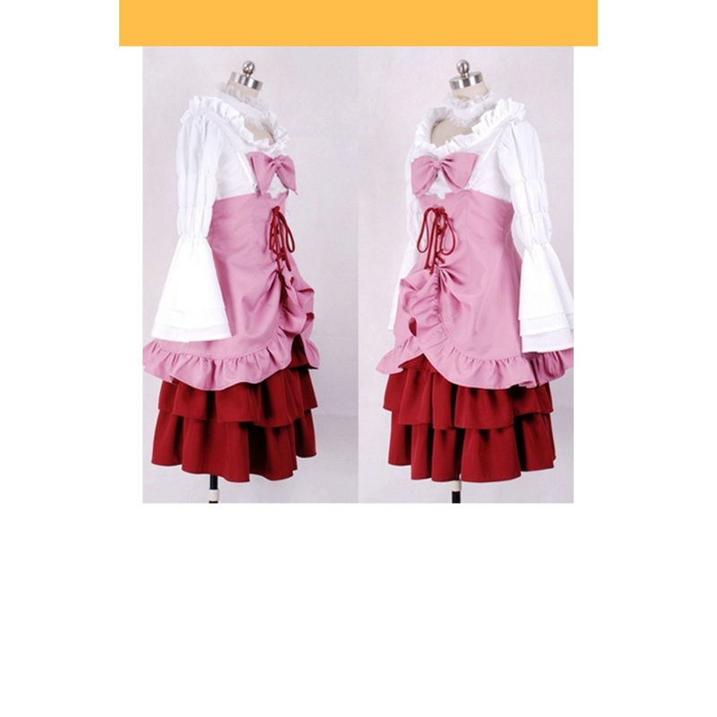 Umineko When They Cry End of the Golden Witch  Erika Furudo Cosplay Costume