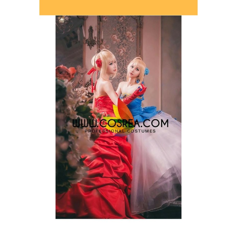 Fate Zero Type Moon Anniversary Saber Cosplay Costume