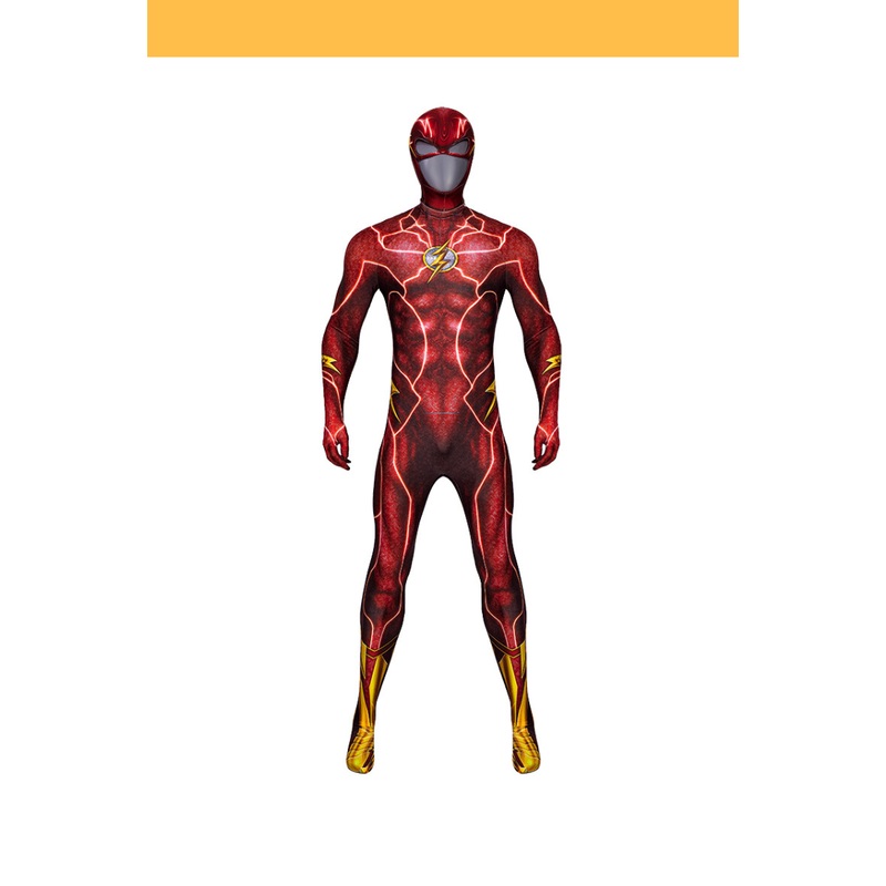 Flash 2023 Movie Digital Printed Cosplay Costume