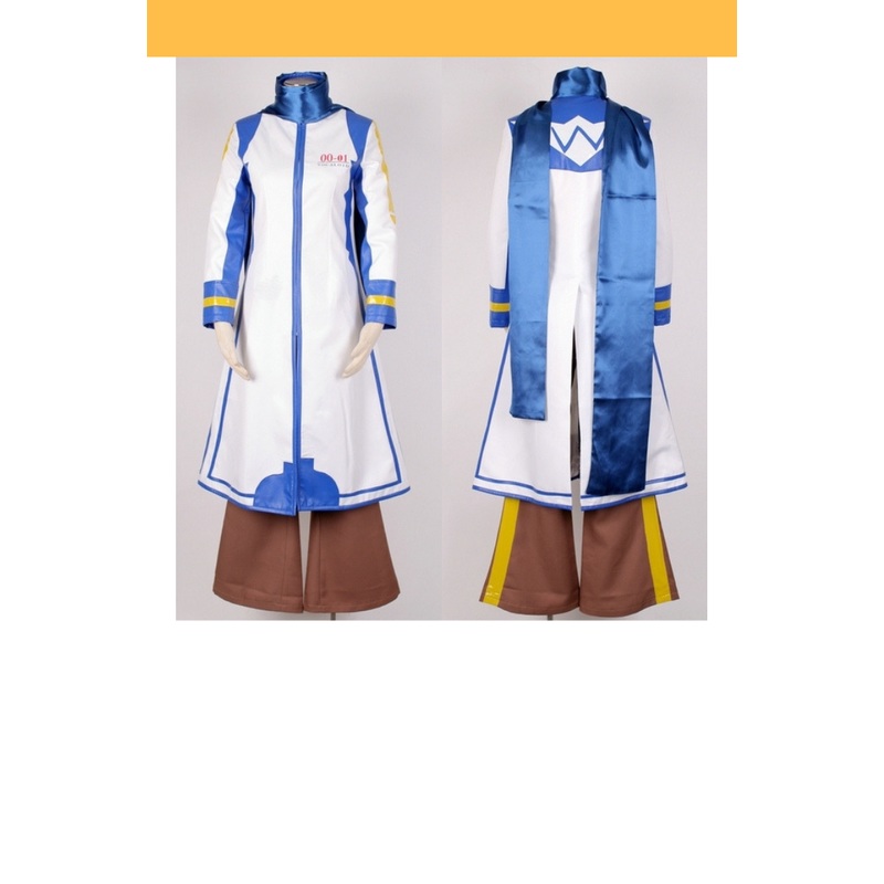Vocaloid Kaito Satin Fabric Cosplay Costume