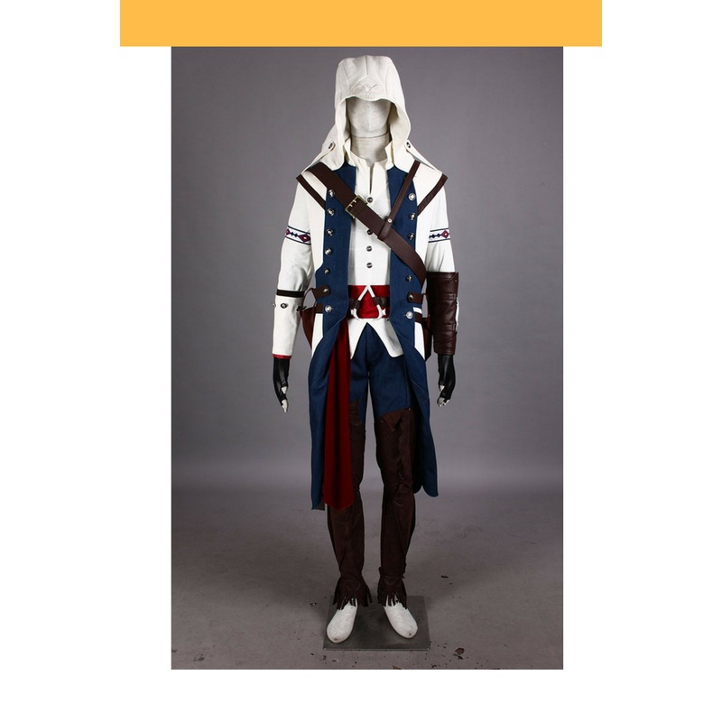 Assassin’s Creed III Connor White Version Cosplay Costume