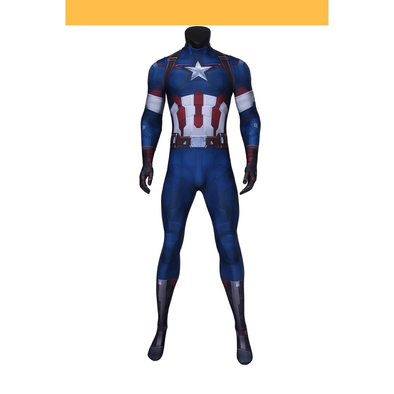 Captain America Ultron Digital Printed Cosplay Costume