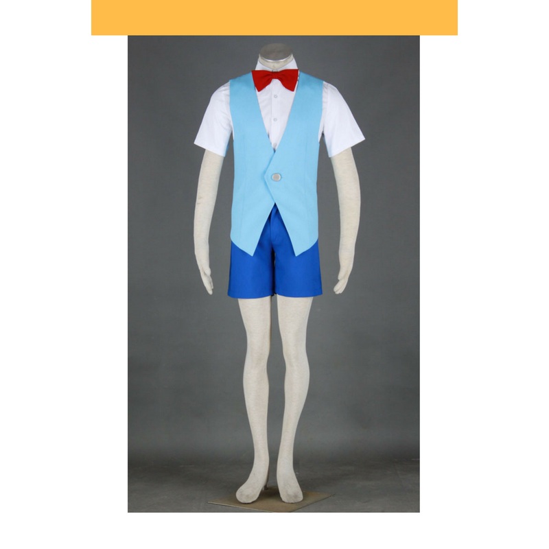 Case Closed Conan Teitan Elementary Summer Cosplay Costume