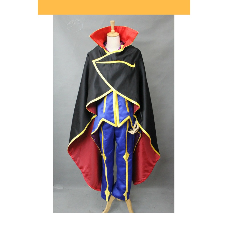 Code Geass Lelouch Zero Cosplay Costume