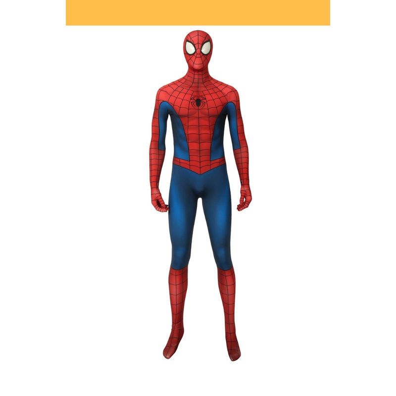 Spiderman Classic Digital Printed Cosplay Costume