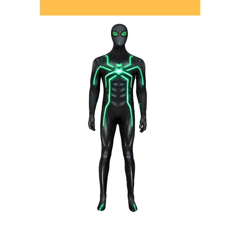 Spiderman PS4 Game Stealthsuit Digital Printed Cosplay Costume