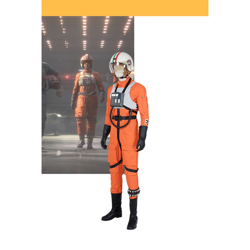 Star Wars Squadrons Rebel Op Uniform Cosplay Costume