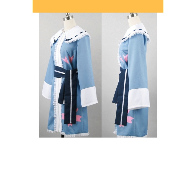 Touhou Project Imperishable Night Yuyuko Saigyouzi Cosplay Costume