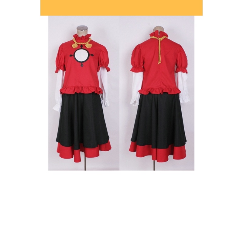 Touhou Project Mountain of Faith Yasaka Kanako Cosplay Costume