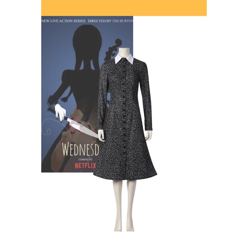 Wednesday Adams Family Cosplay Costume
