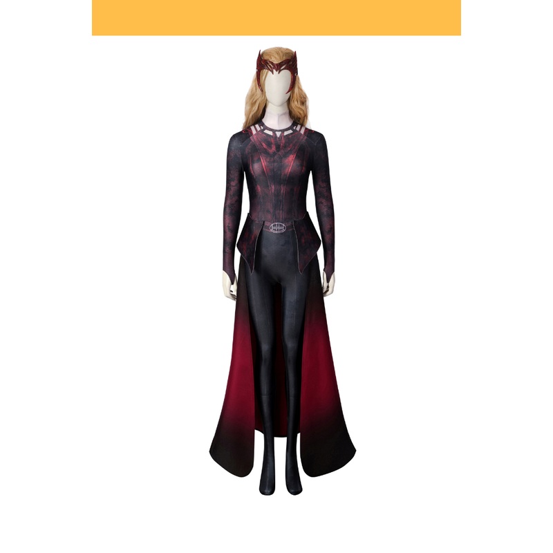 Dark Scarlet Witch Digital Printed Cosplay Costume