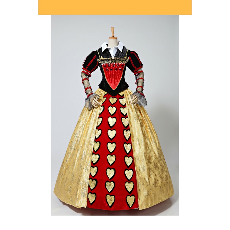 Red Queen Alice in the Wonderland Cosplay Costume