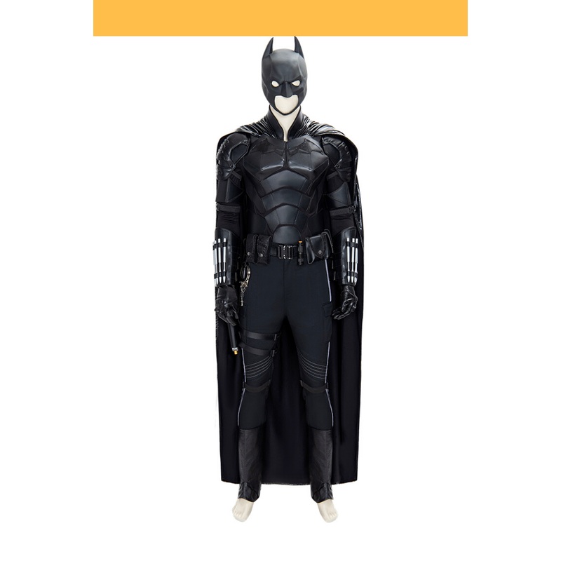 The Batman 2021 Movie Version PU Leather Cosplay Costume