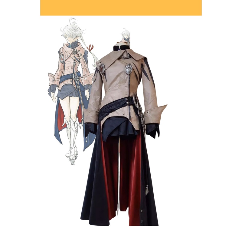 Final Fantasy XIV Alisaie Leveilleur Red Mage Cosplay Costume