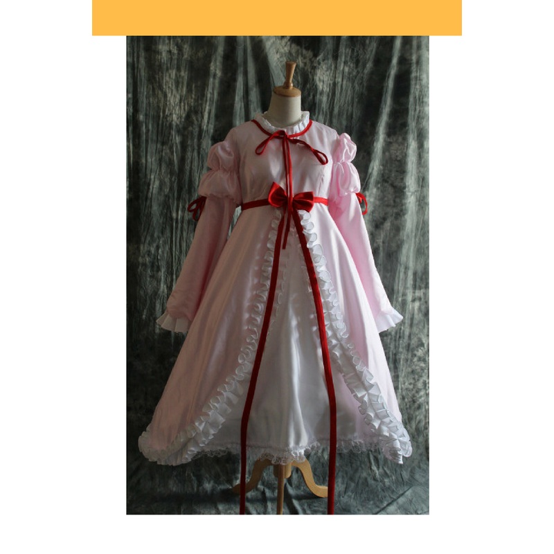 Shugo Chara Amu Hinamori Pink Satin Cosplay Costume