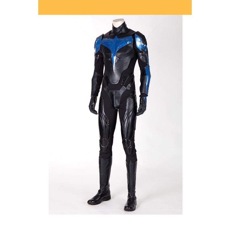 Titans Nightwing PU Leather Cosplay Costume