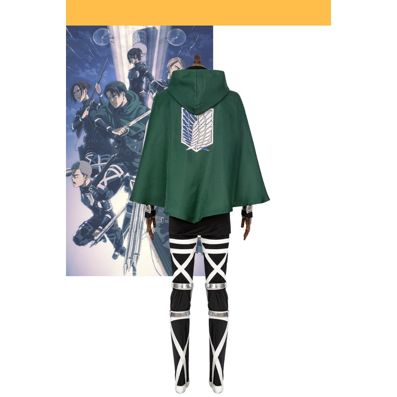Attack on Titan Season 4 Finale Full Cosplay Costume