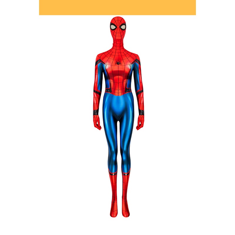 Spiderman Far From Home Female Version Digital Printed Cosplay Costume