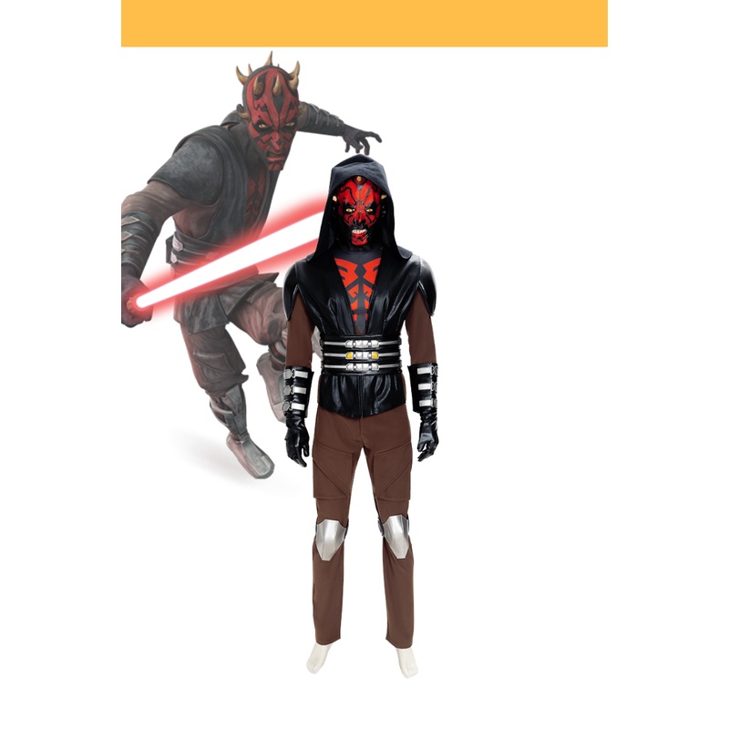 Star Wars The Clone Wars Darth Maul Cosplay Costume