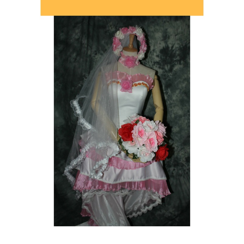 Vocaloid Miku Hanayome Cosplay Costume