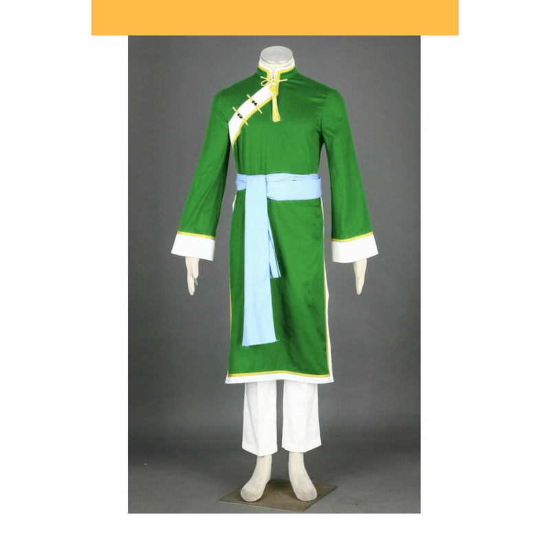 Black Butler Kuroshitusji Lau Green Version Cosplay Costume