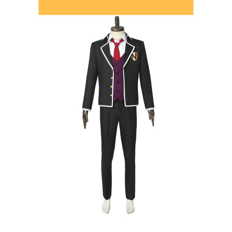 Boarding School Juliet Black Dogs House Male Uniform Cosplay Costume