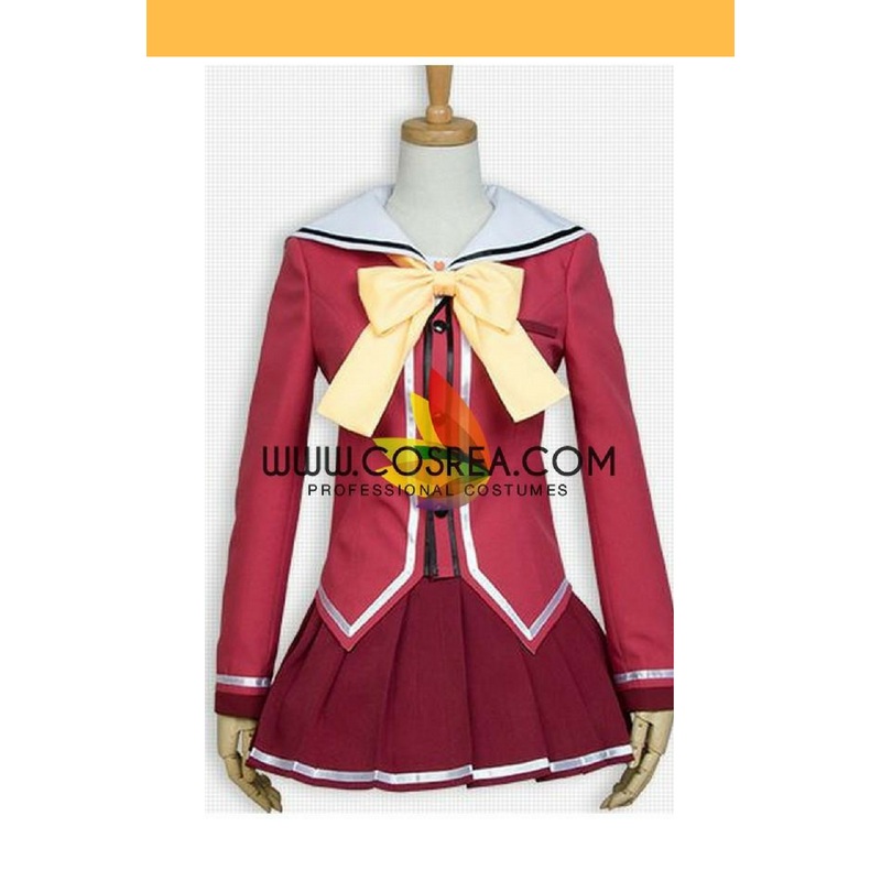 Charlotte Nao Tomori Uniform Cosplay Costume