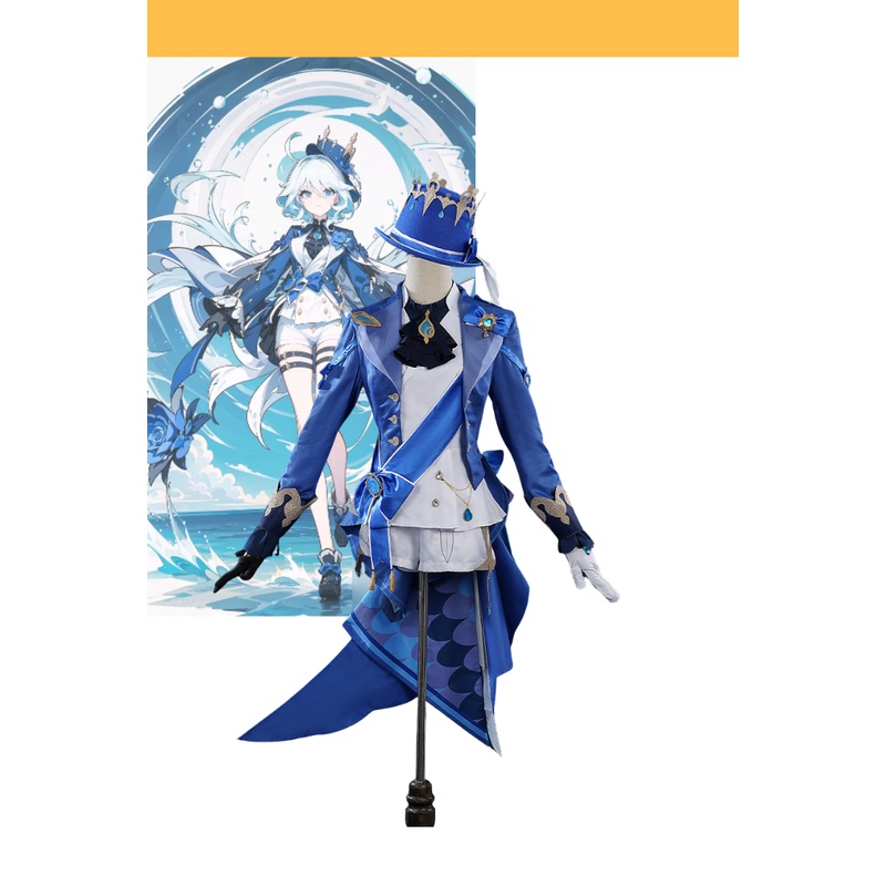Focalors Furina Genshin Impact Limited Sizing Cosplay Costume