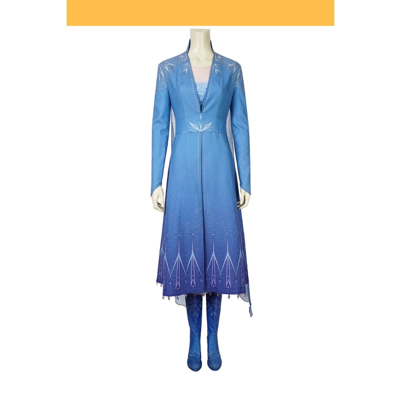 Frozen 2 Elsa Standard Size Only Cosplay Costume