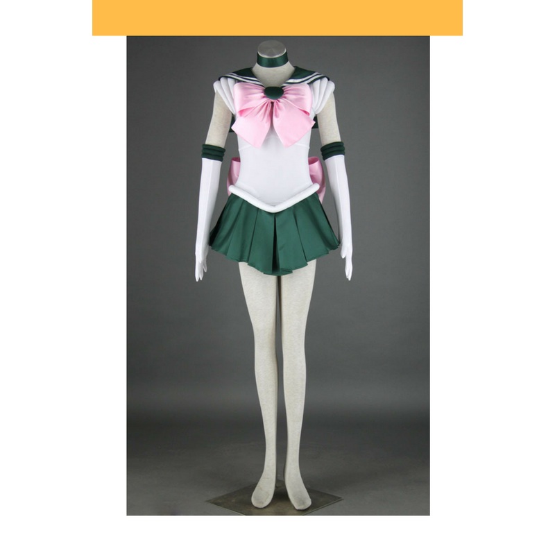 Sailormoon Sailor Jupiter Makoto Kino Cosplay Costume