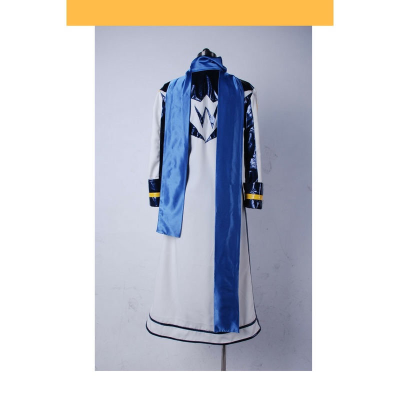 Vocaloid Kaito PU Leather Cosplay Costume