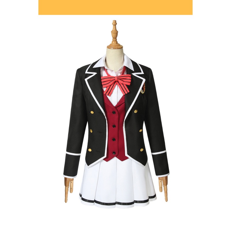 Boarding School Juliet Black Dogs House Female Uniform Cosplay Costume