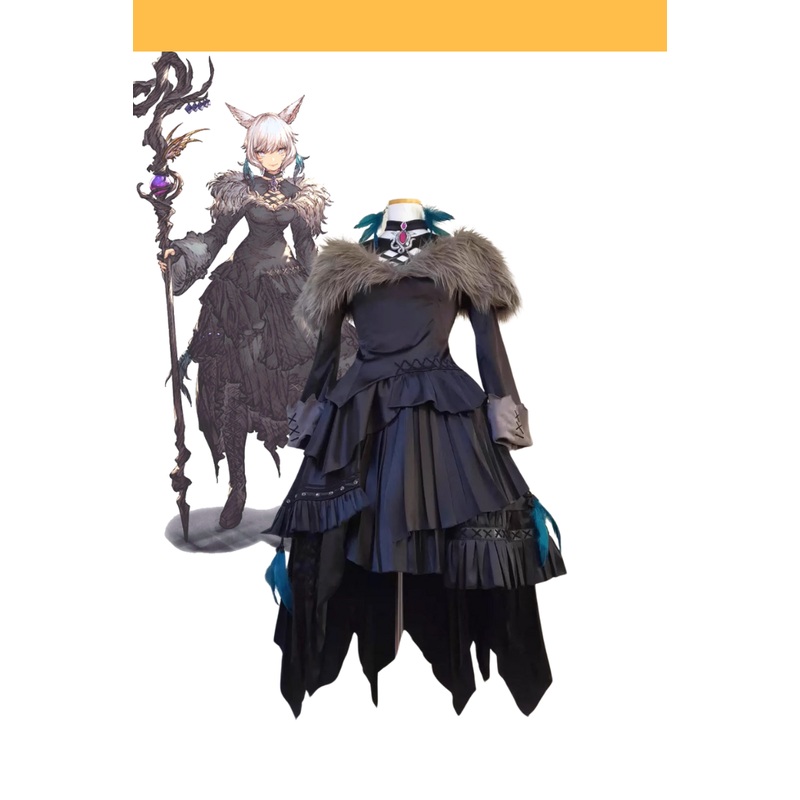 Final Fantasy XIV Y’shtola Rhul Uniform Fabric Version Cosplay Costume