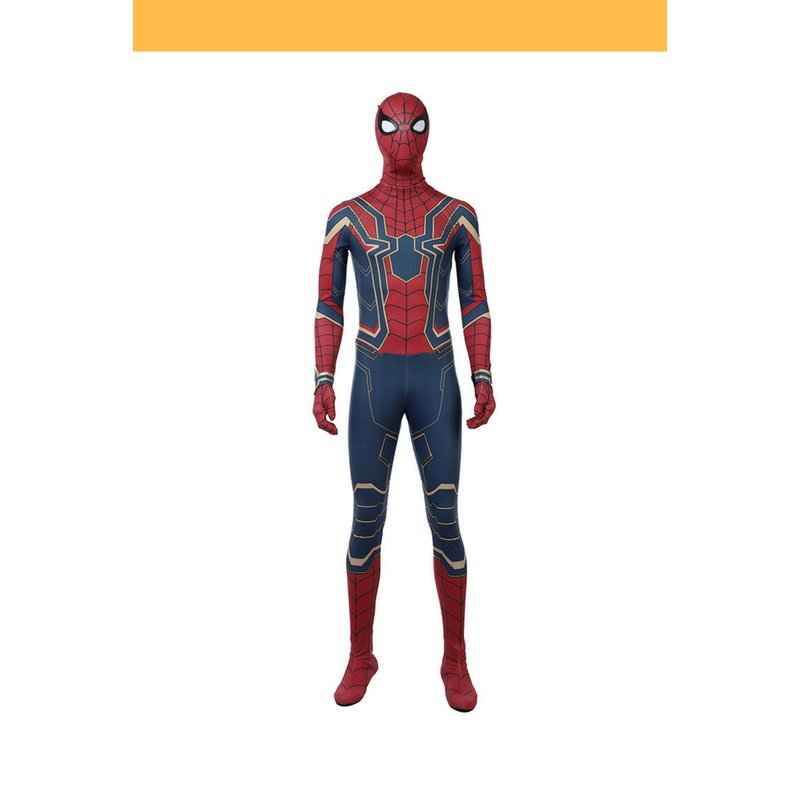 Spiderman Infinity War Digital Printed Cosplay Costume