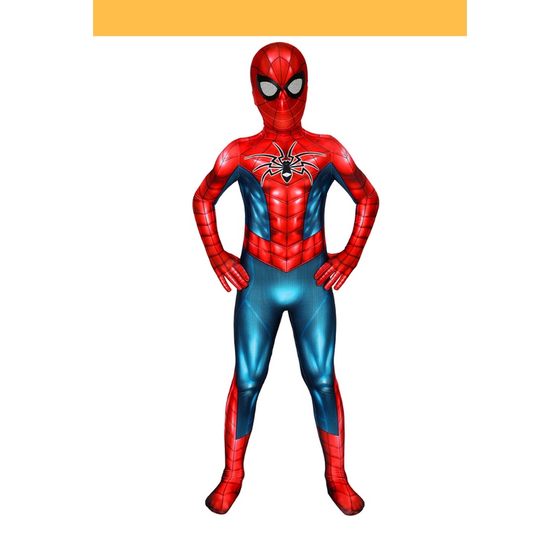 Spiderman MKIV Kids Size Digital Printed Cosplay Costume