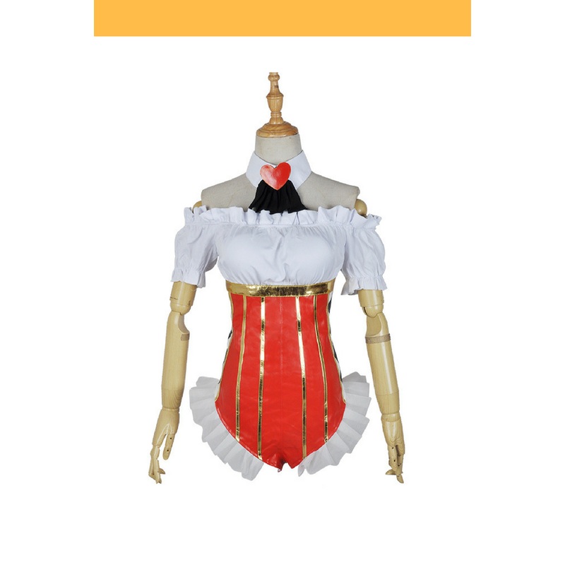 Super Sonico Red Queen Cosplay Costume