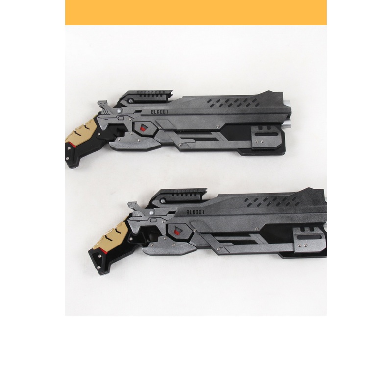 Overwatch Reaper Hellfire Shotguns Black Cosplay Prop