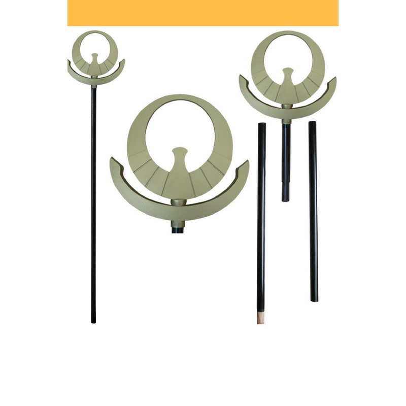 Saint Seiya Athena Bronze Gold Staff Cosplay Prop