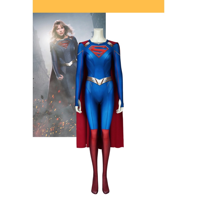 Supergirl Season 5 Digital Printed Cosplay Costume