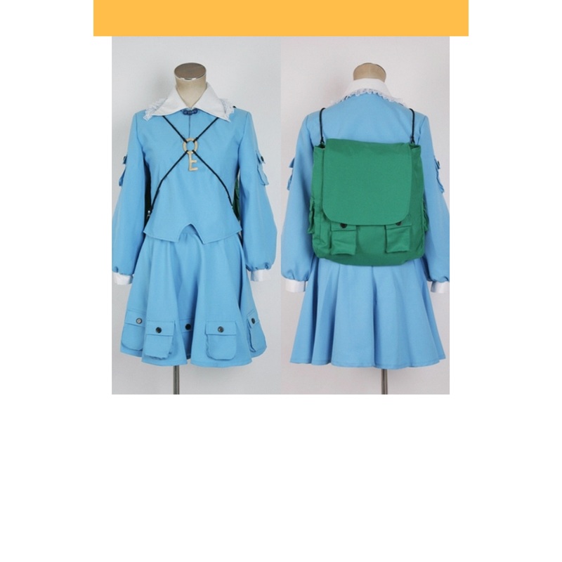 Touhou Project Mountain of Faith Nitori Kawashiro Cosplay Costume
