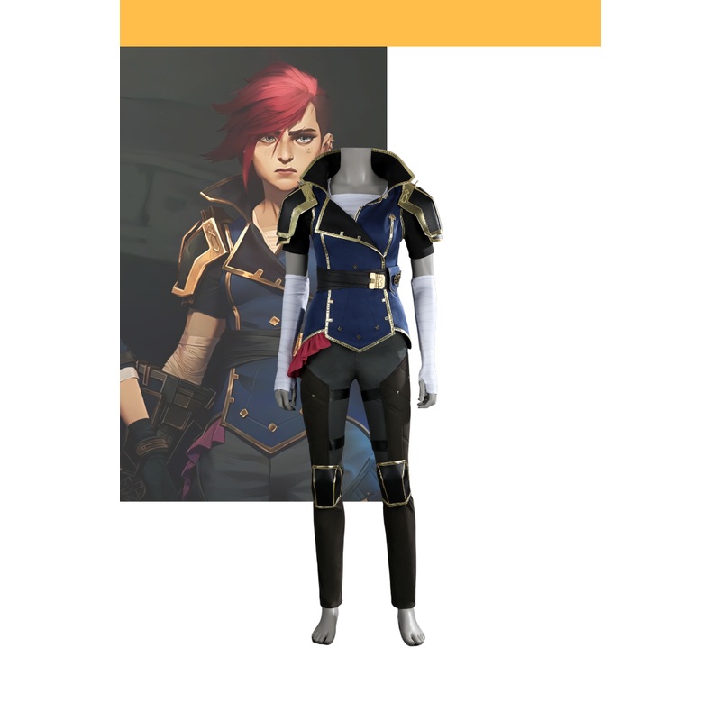Vi League of Legends Arcane Season 2 Custom Costume