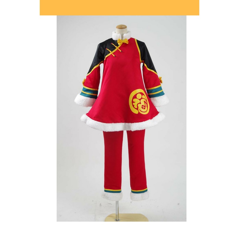 Vocaloid Miku Lion Dance Cosplay Costume