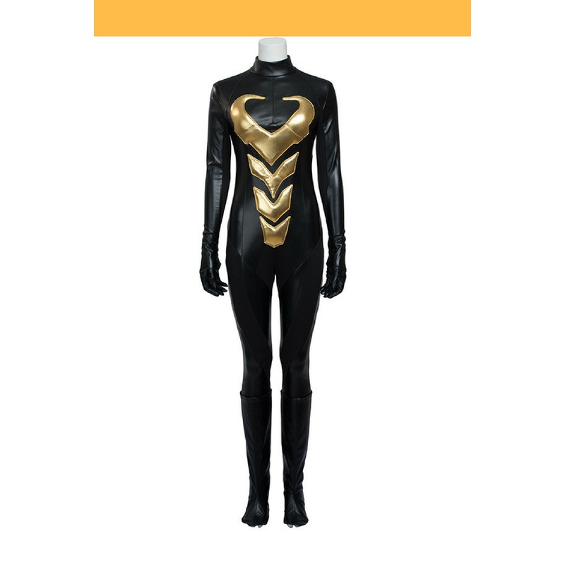 Wasp Comic Appearance PU Leather Cosplay Costume