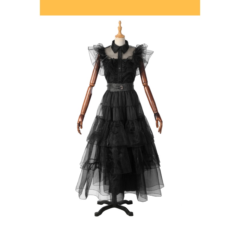 Wednesday Rave’n Dance Tulle Dress Cosplay Costume