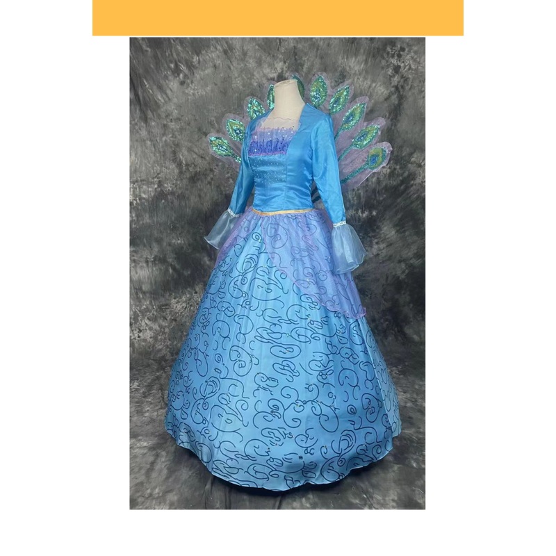 Barbie Blue Satin Cosplay Costume