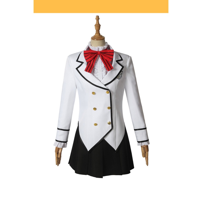 Boarding School Juliet White Cats House Uniform Cosplay Costume