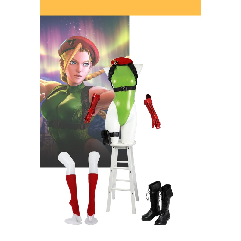 Cammy Street Fighter 5 Cosplay Costume