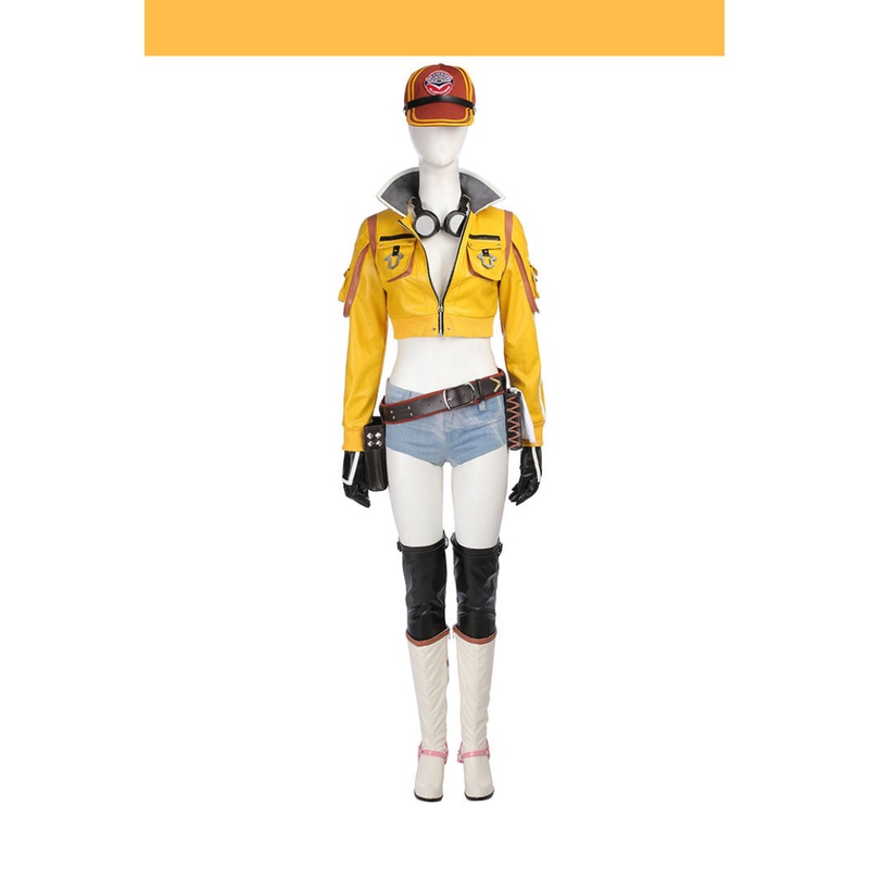 Final Fantasy XV FF15 Cindy Aurum Option B Cosplay Costume