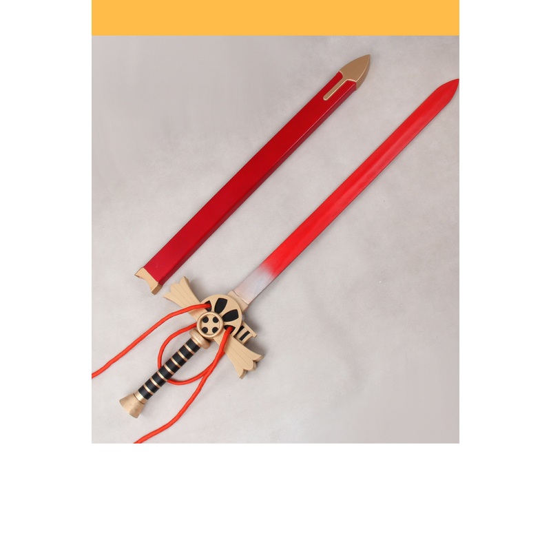 Seraph of The End Mikaela Hyakuya Red Version Cosplay Prop